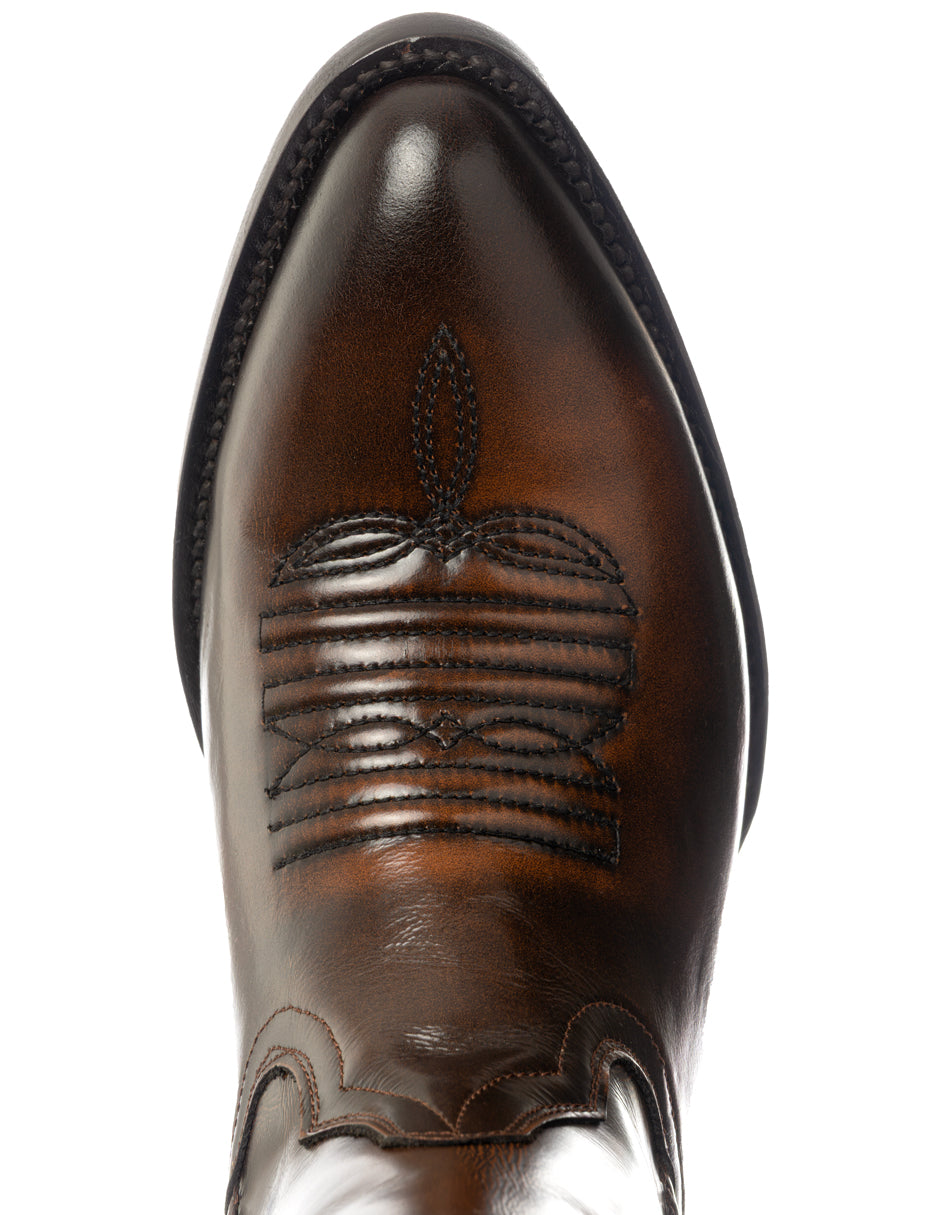 Bota Vaquera Serrod color Café Brochuelo