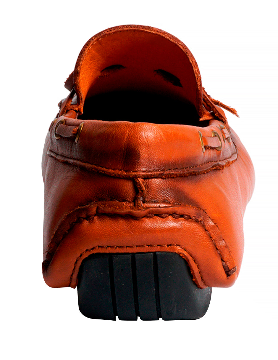 Zapato de Piel para Caballero Driver color Miel