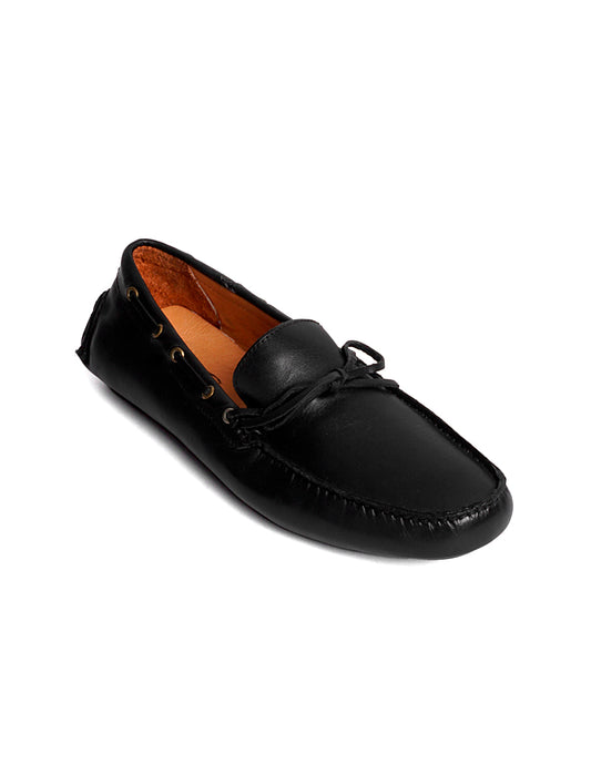 Zapato de Piel para Caballero Driver color Negro
