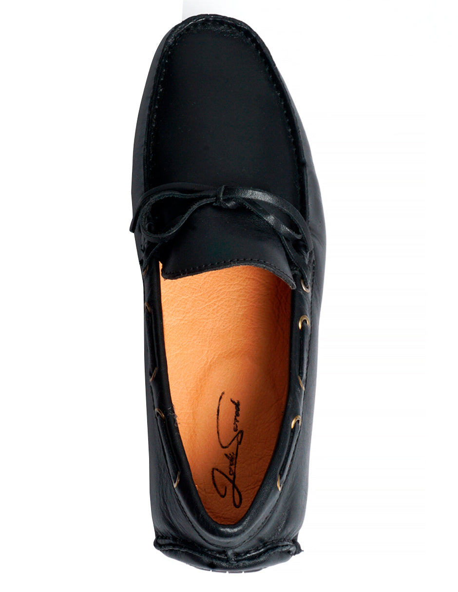 Zapato de Piel para Caballero Driver color Negro